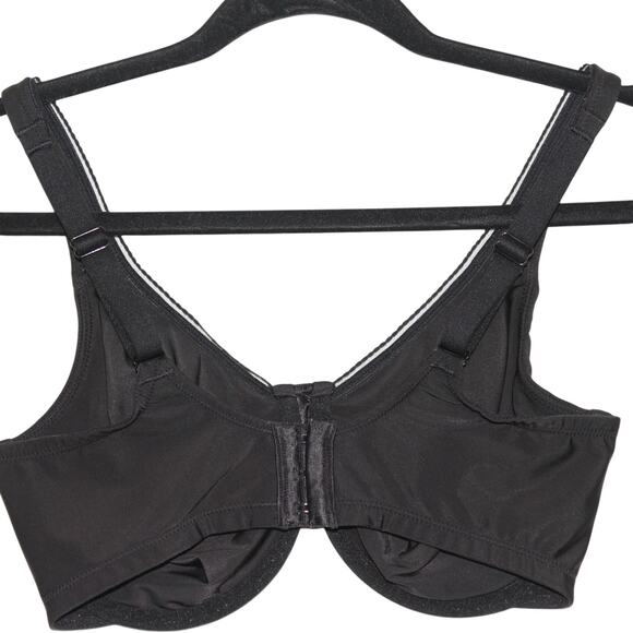 Wacoal Unlined Underwire Bra Black Size 38DD - Picture 5 of 6
